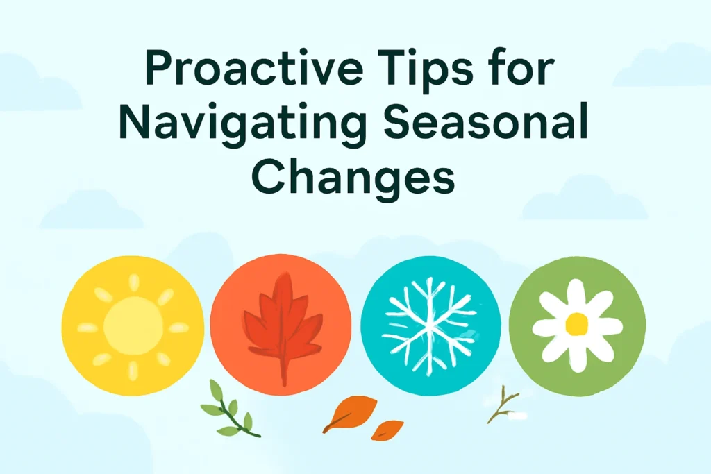 how do changing seasons affect our lifestyle
