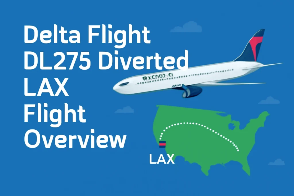 delta flight dl275 diverted lax