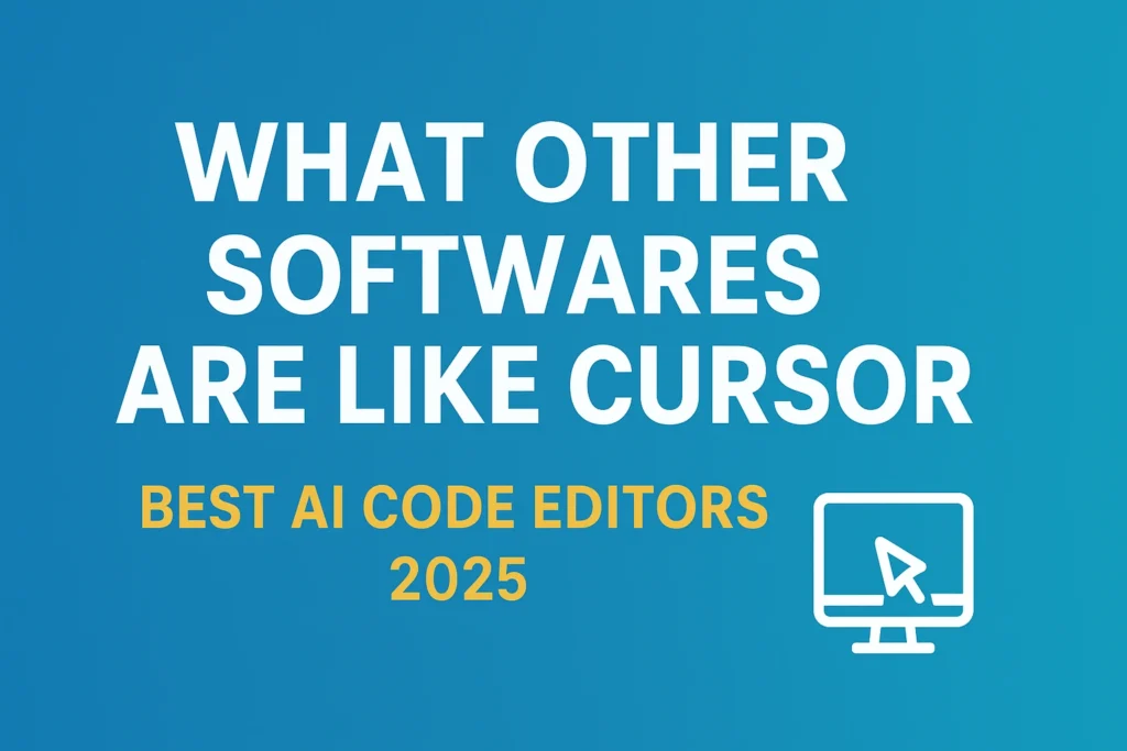 what other softwares are like cursor