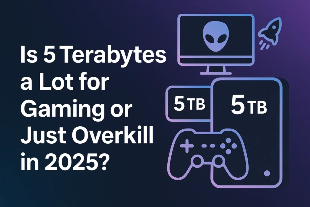 is 5 terabytes a lot for gaming