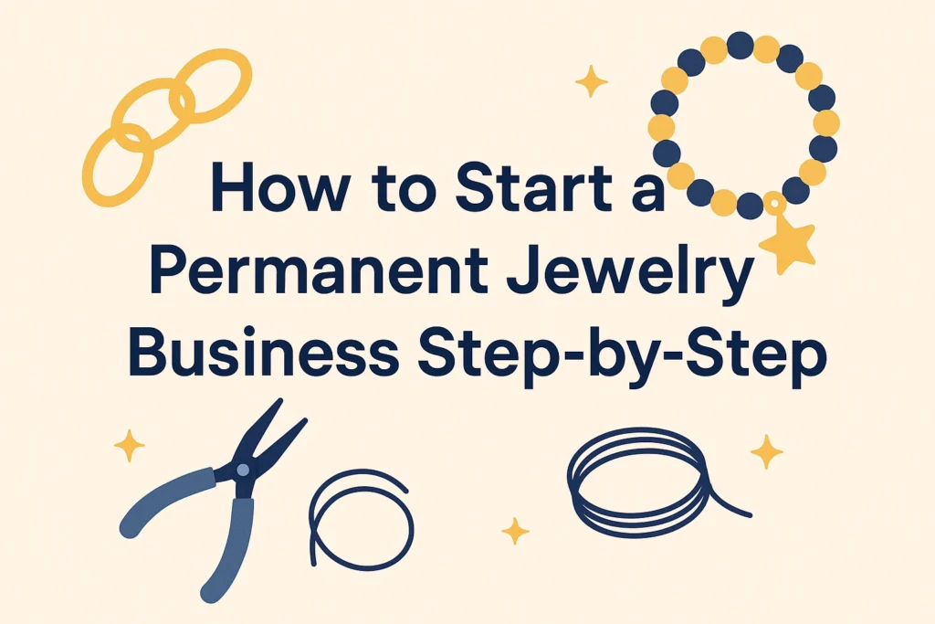 how to start a permanent jewelry business