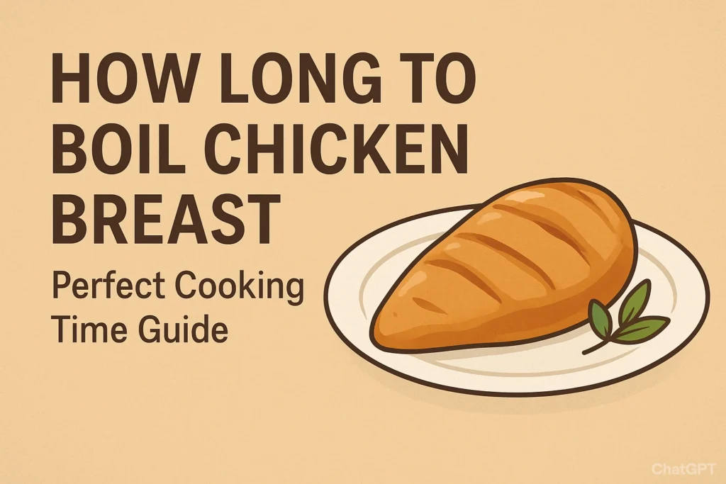 how long to boil chicken breast