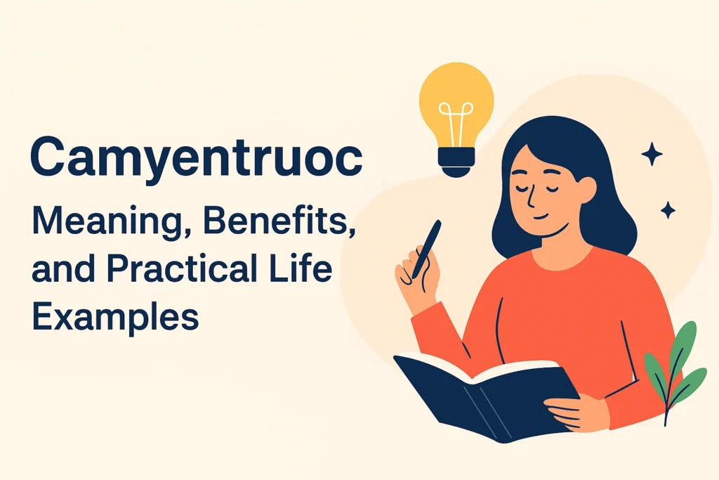 Camyentruoc – Meaning, Benefits, and Practical Life Examples camyentruoc
